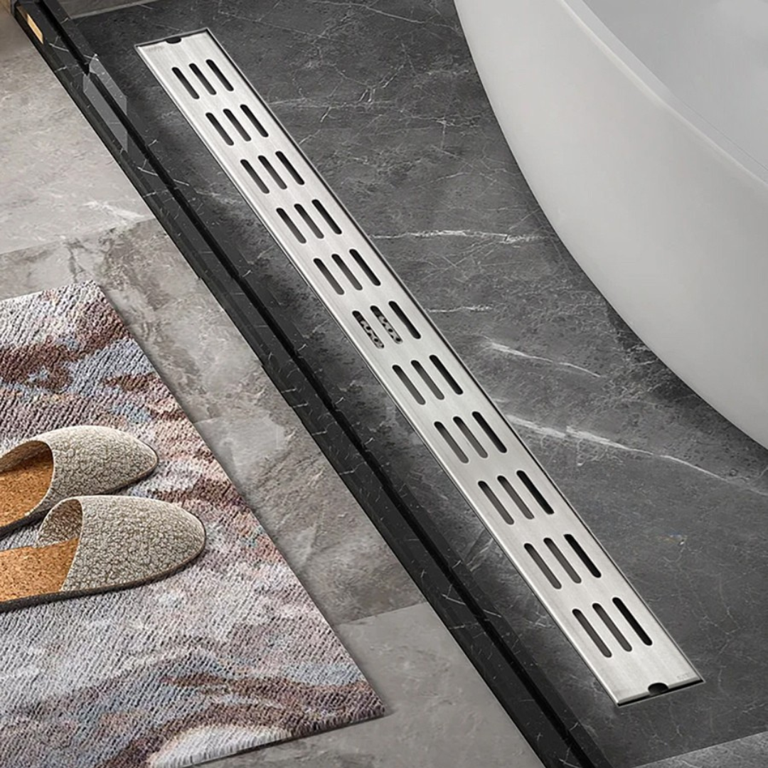 thoát sàn dài chống mùi 100x1000 inox