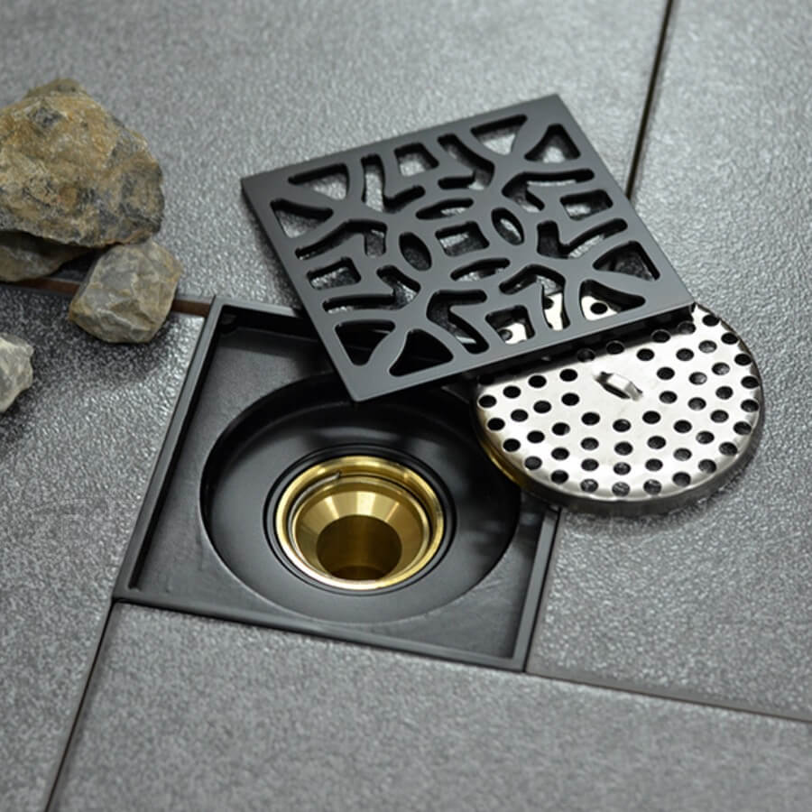 phễu thu sàn chống hôi tuyệt đối DTD001