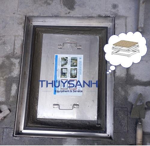 Sản xuất nắp bể ngầm theo yêu cầu