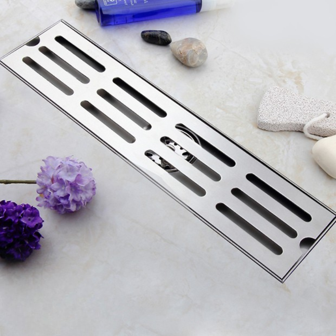 Thoát sàn dài chống mùi 100x400 -  Model DTI008
