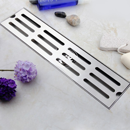 Thoát sàn dài chống mùi 100x400 -  Model DTI008