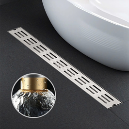 Thoát sàn dài chống mùi 100x800 - Model DTI012